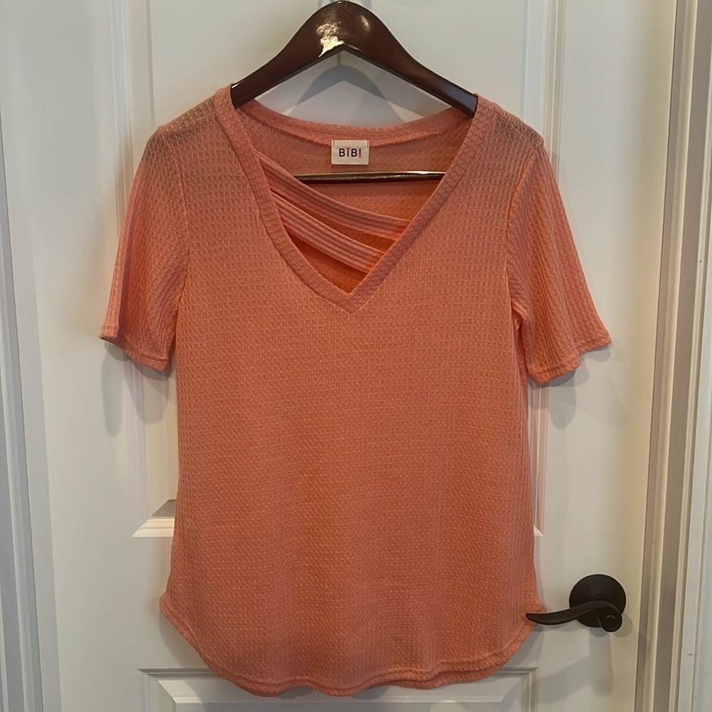 BiBi Oversized Waffle T - Shirt